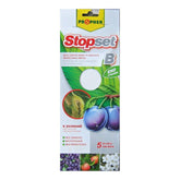 White Adhesive Plates Stopset 25x10 cm - 5 pieces
